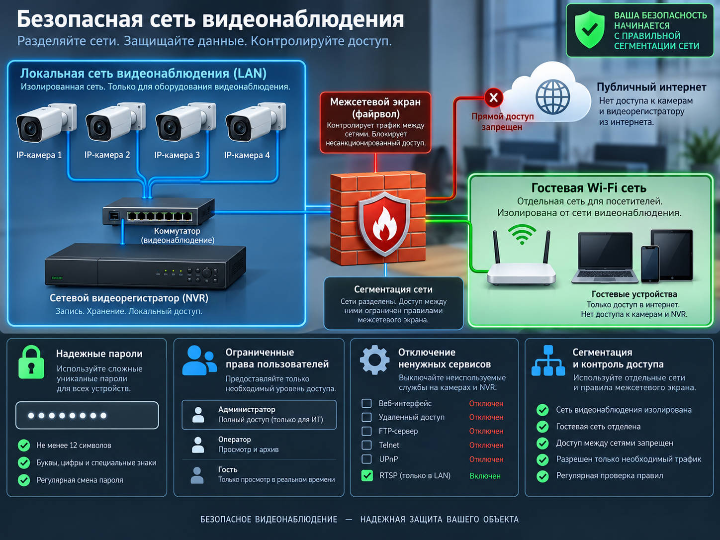 Безопасность локального видеонаблюдения